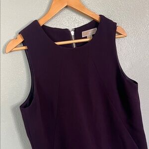 Michael Kors Purple Sleeveless Dress